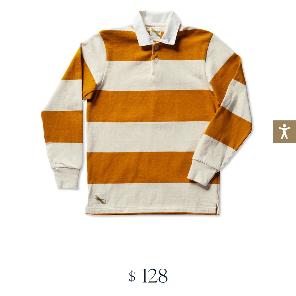Tracksmith Eliot Lounge Rugby - New in package!